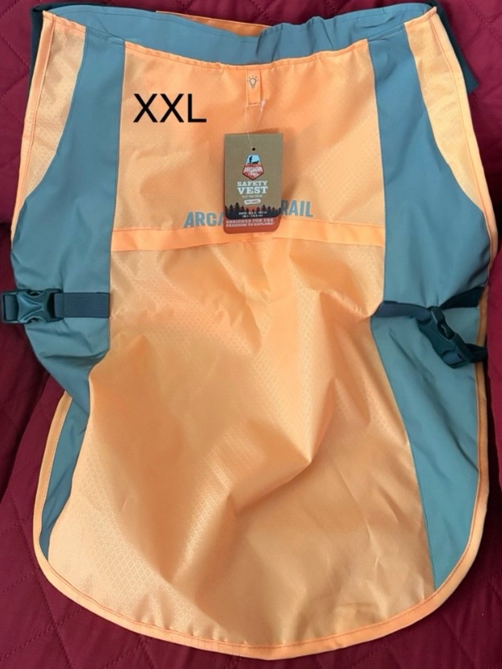 Arcadia dogs  Safety Vest Pack - Orange and Blue